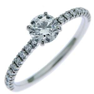 CARTIER Silver Diamond Ring